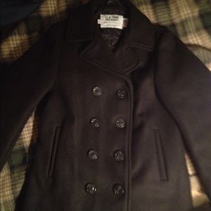 Schott Us Navy Pea Coat